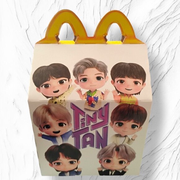2025 Tiny Tan McDonalds Happy Meal Box EMPTY BOX ONLY - Picture 1 of 7